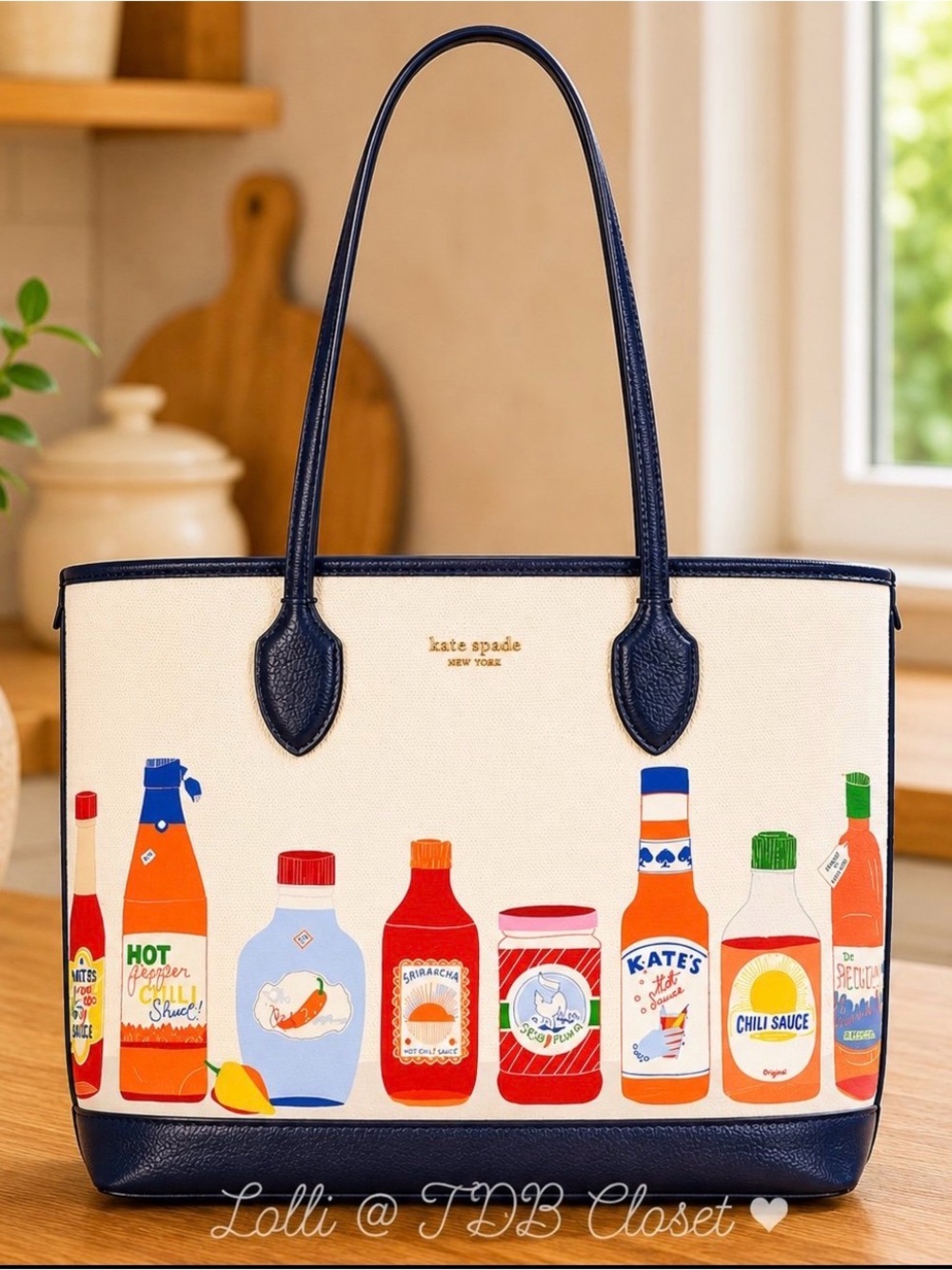 Kate Spade Bleeker Tote “Spice It Up” MSRP $278